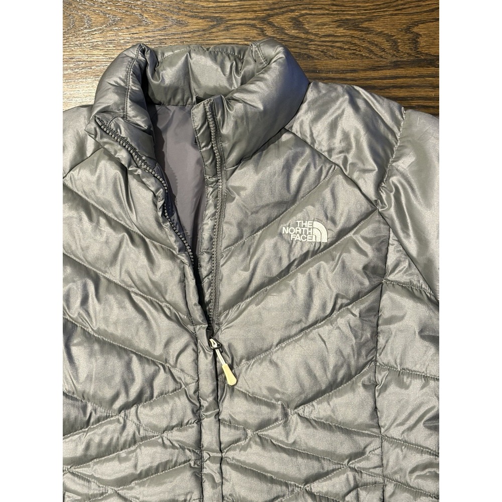 The North Face Silver Aconcagua 550 Down Puffer Jacket Fall Coat Women's Large